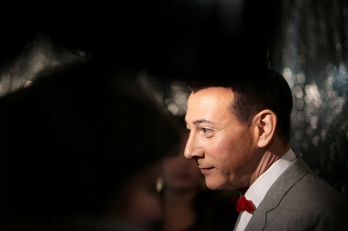 Paul Reubens as Pee-Wee Herman at 