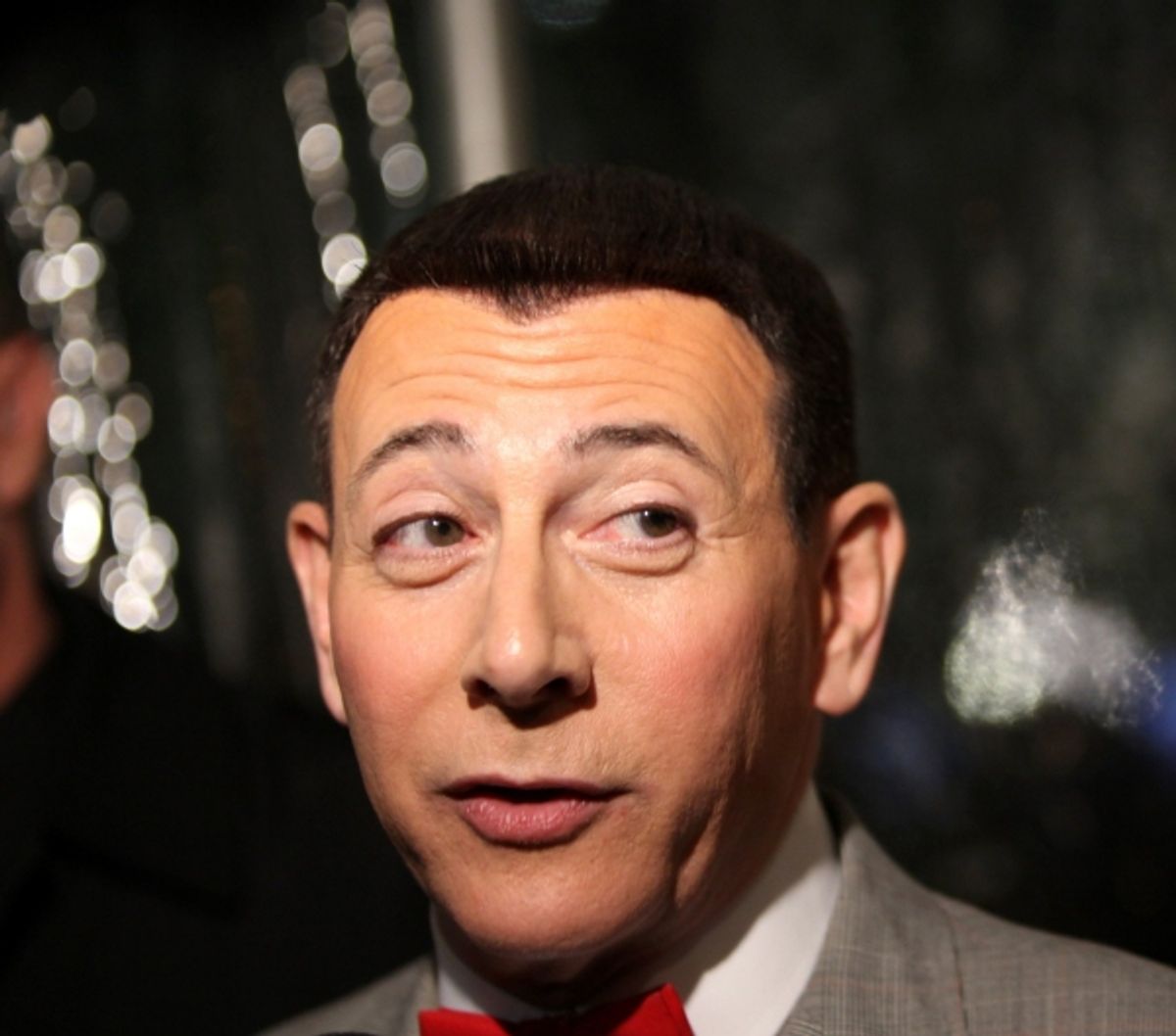 Paul Reubens as Pee-Wee Herman at 