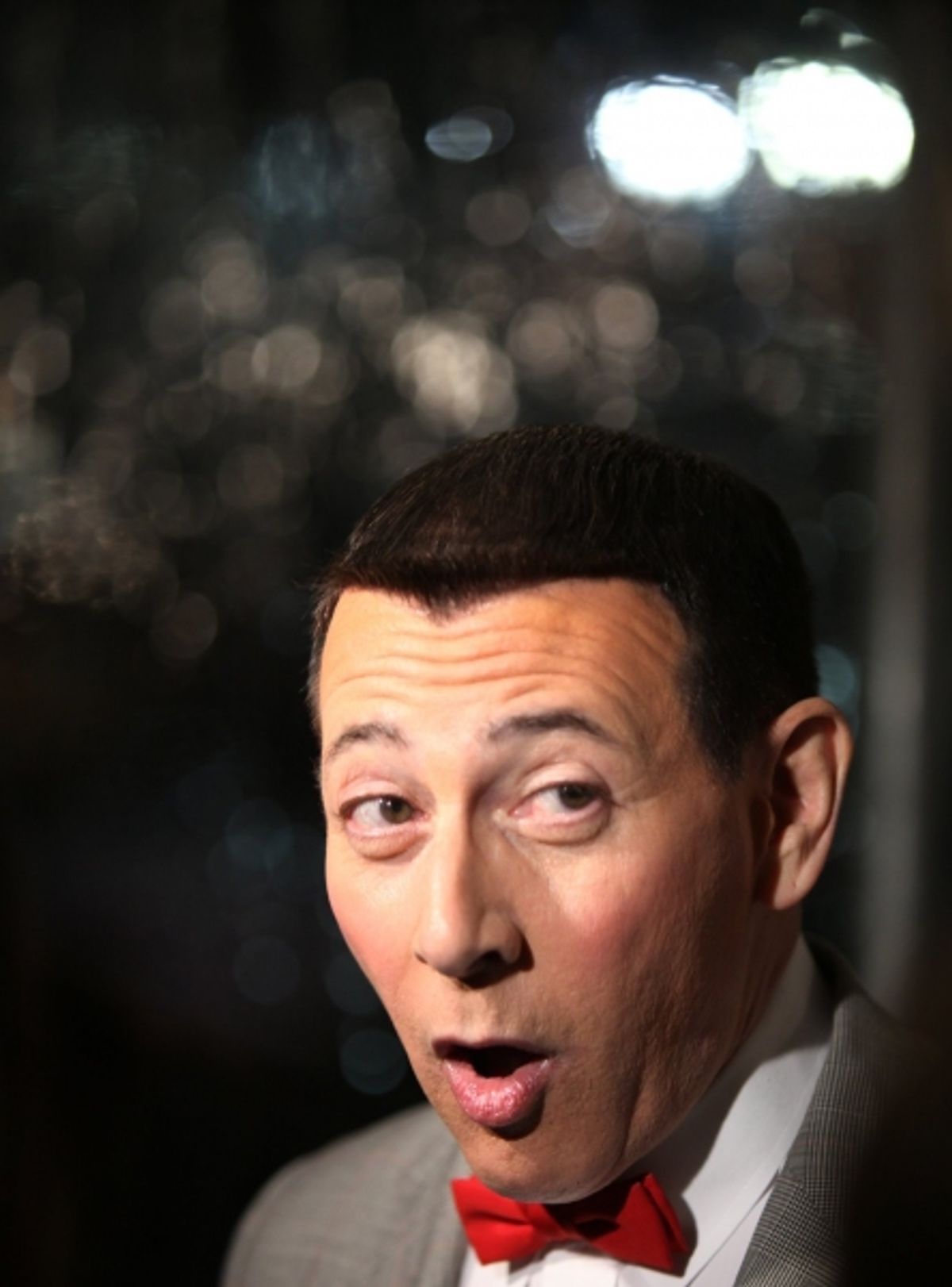 Paul Reubens as Pee-Wee Herman at 