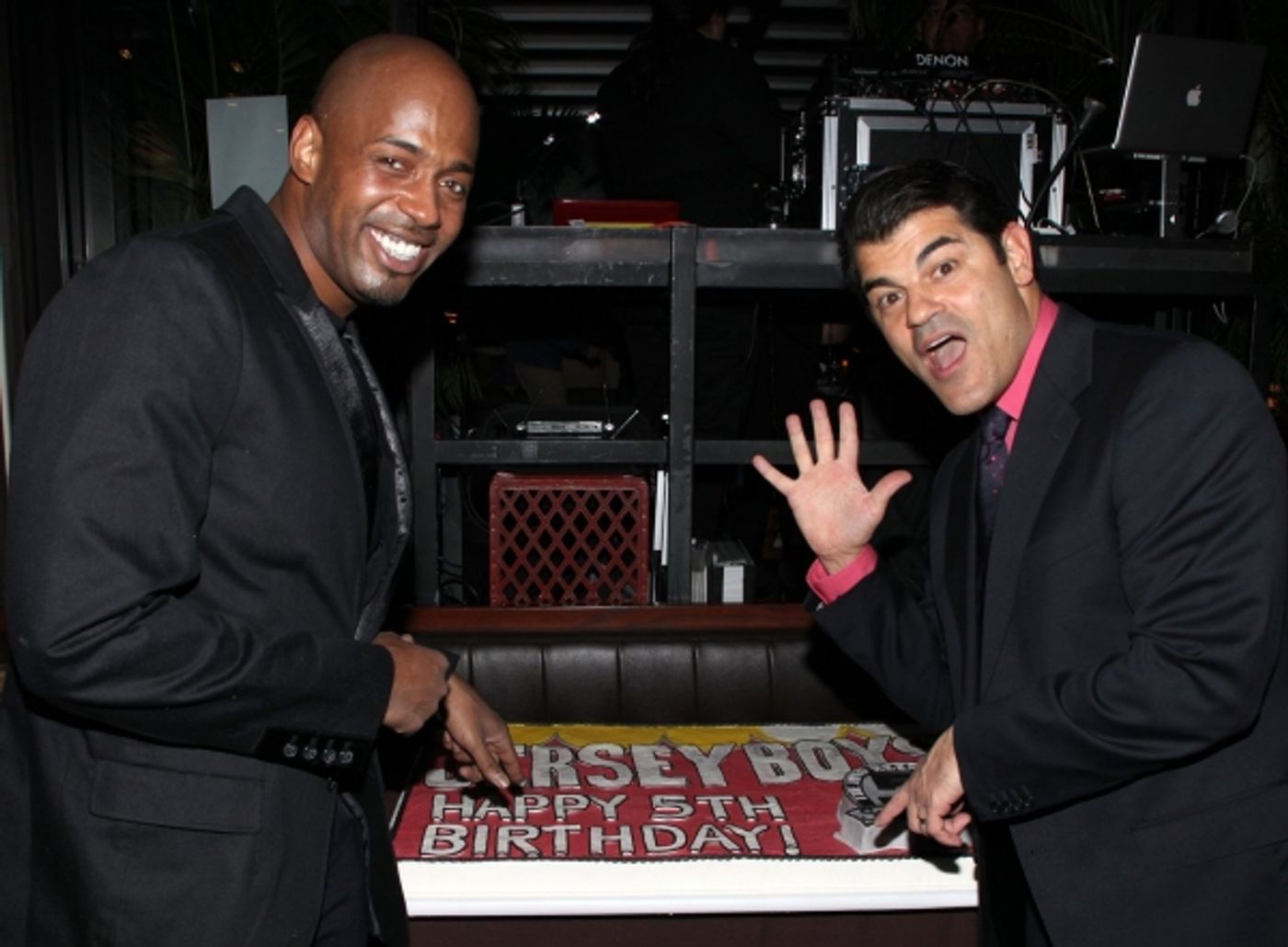 Photo Coverage: JERSEY BOYS Celebrates Five Years on Broadway at the Empire Hotel  Image