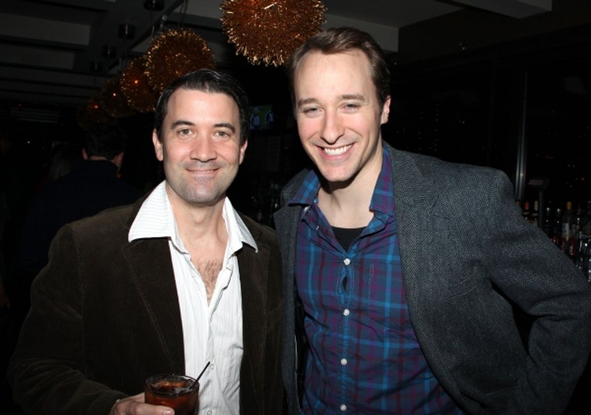 Miles Aubrey & John Hickman  at 