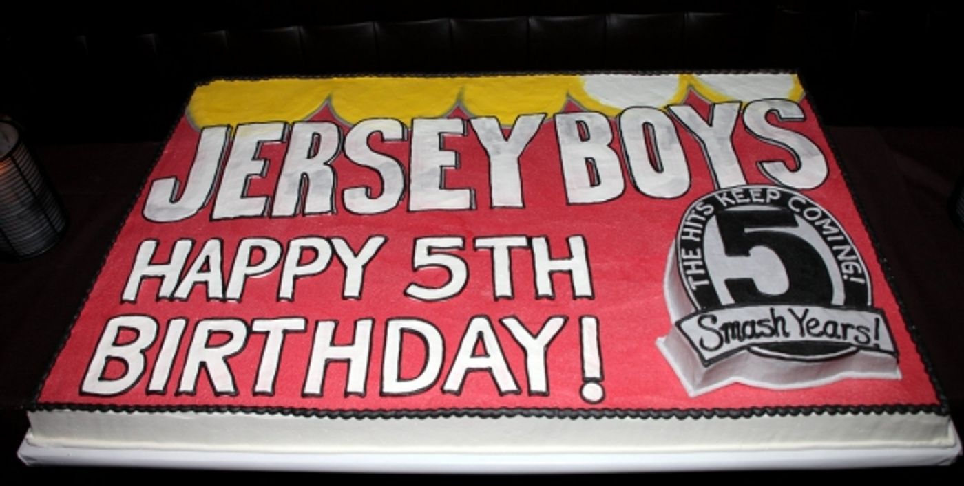 Photo Coverage: JERSEY BOYS Celebrates Five Years on Broadway at the Empire Hotel  Image