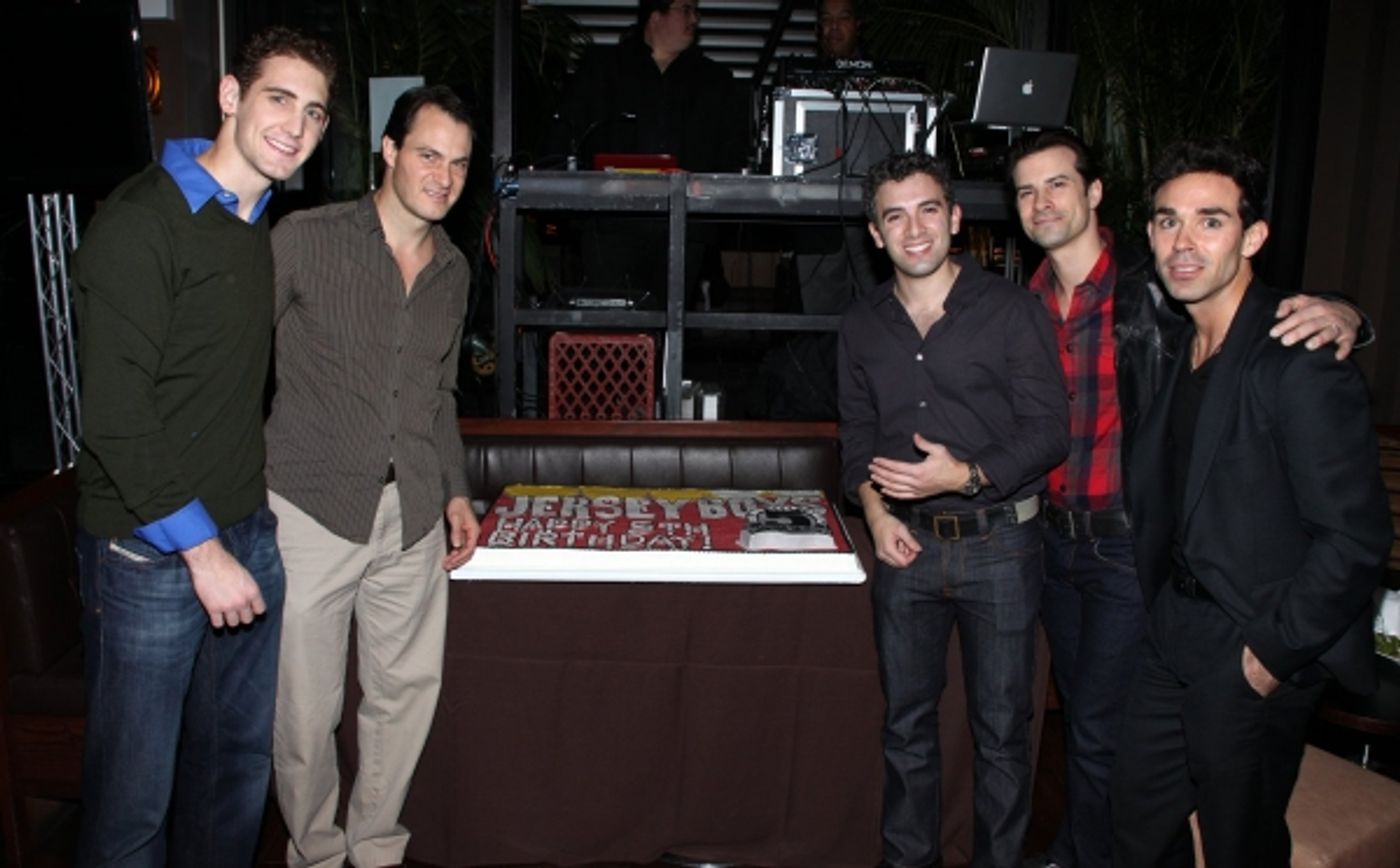 Photo Coverage: JERSEY BOYS Celebrates Five Years on Broadway at the Empire Hotel  Image