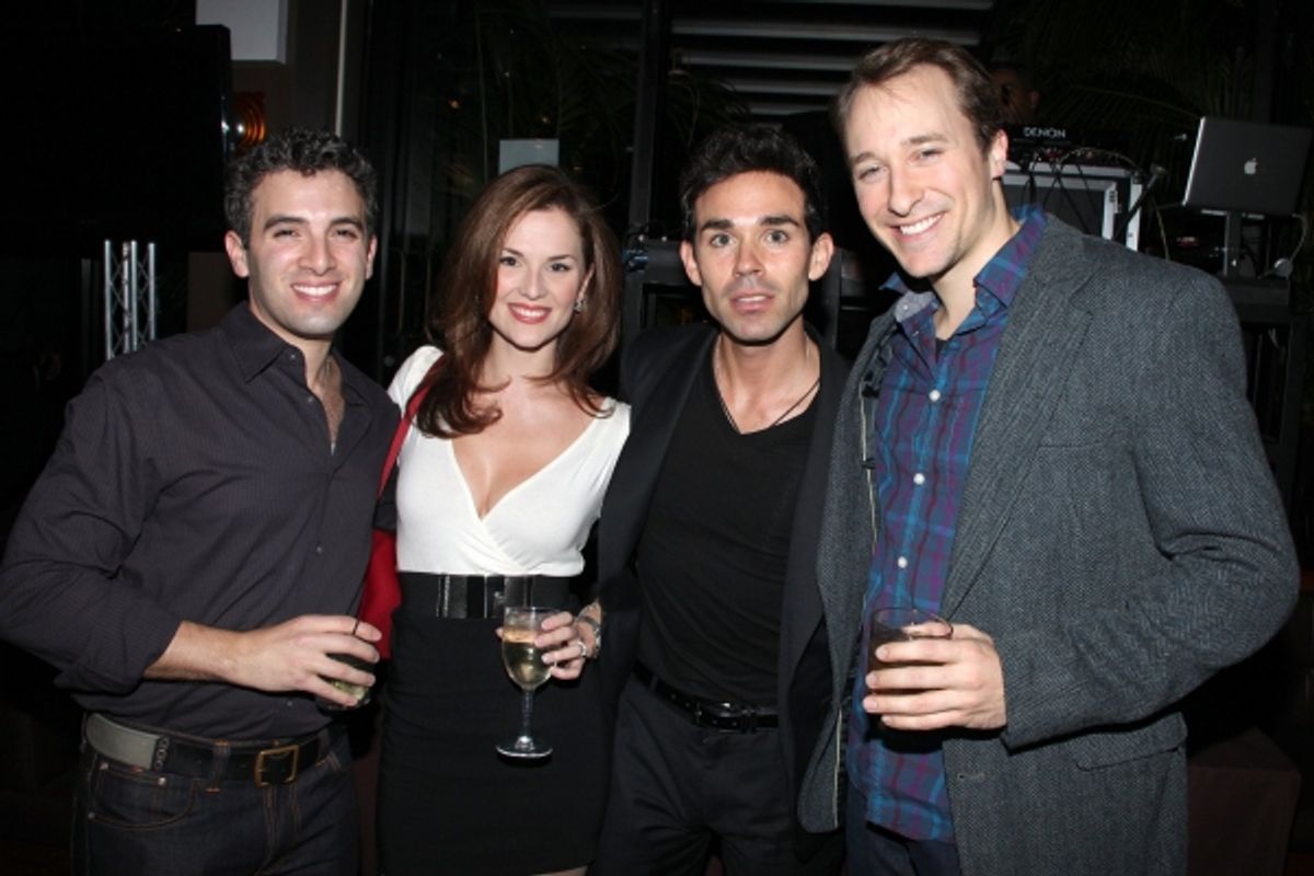 Jarrod Spector & Katie O'Toole, Doninic Scaglione Jr., John Hickman  at 