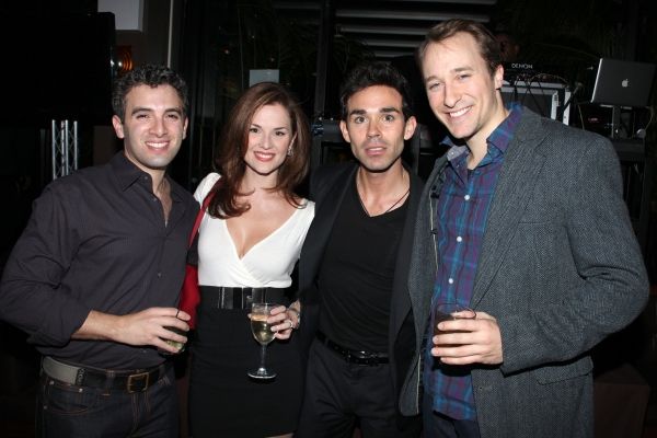 Jarrod Spector & Katie O'Toole, Doninic Scaglione Jr., John Hickman  Photo