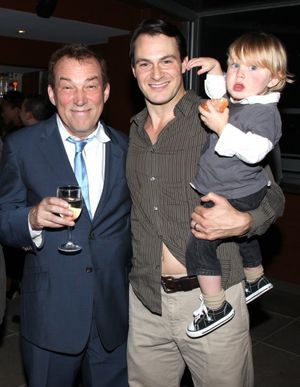 Matt Bogart with son & Des McAnuff @ BroadwayWorld Matt Bogart with son & Des McAnuff Photo