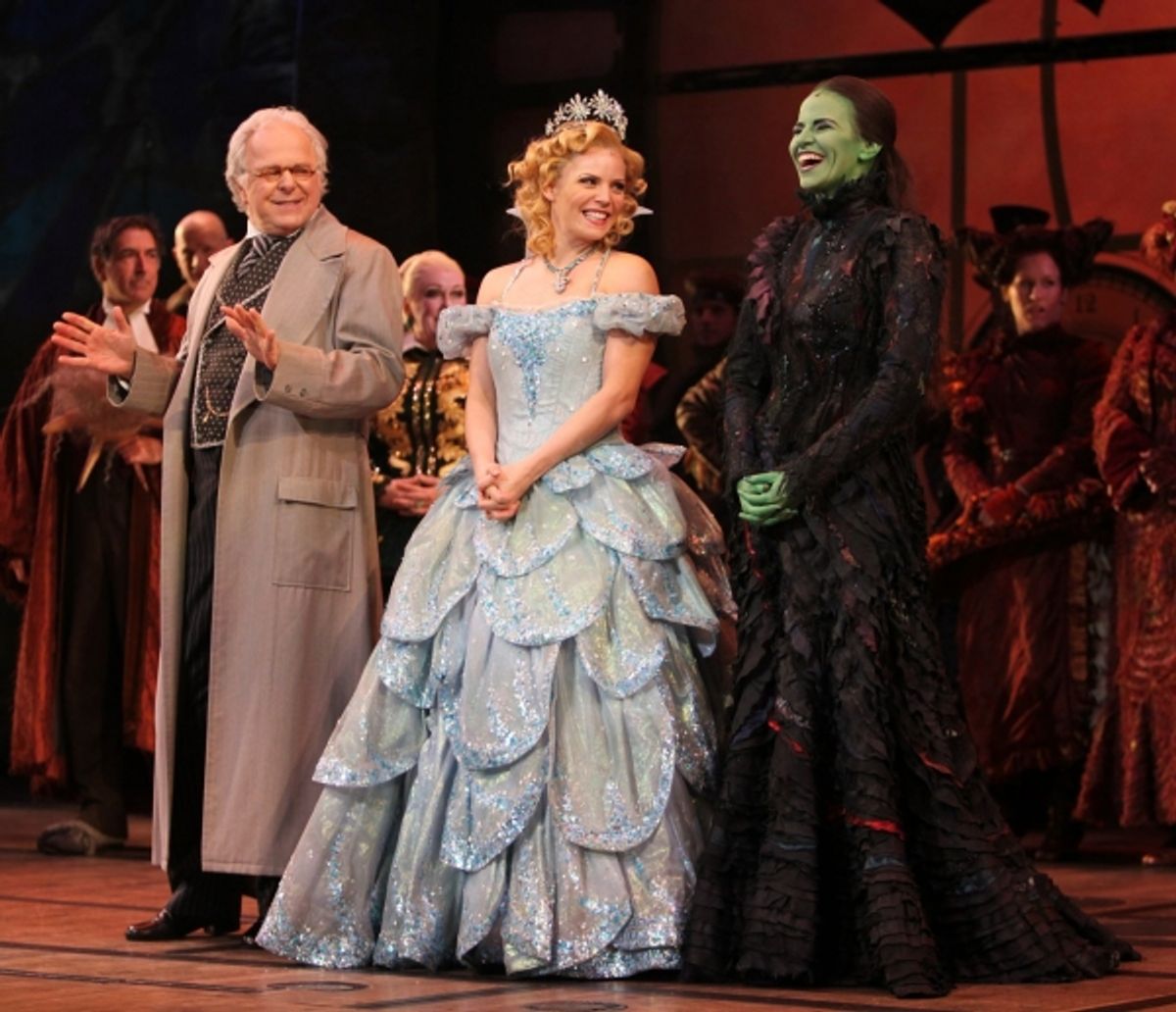 P.J. Benjamin, Katie Rose Clarke, Mandy Gonzalez at 