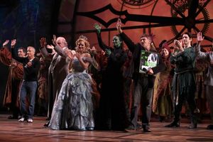 Producer Marc Platt , Mandy Gonzalez, Composer Stephen Schwartz & Katie Rose Clarke @ BroadwayWorld Producer Marc Platt , Mandy Gonzalez, Composer Stephen Schwartz & Katie Rose Clarke Photo