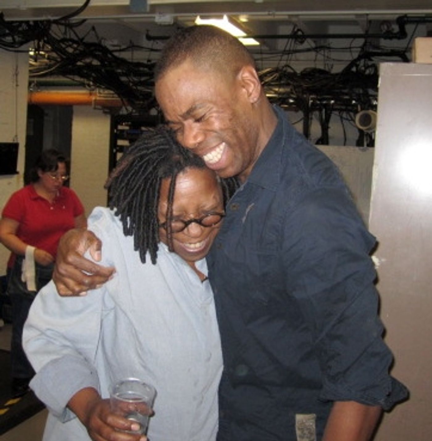 Photo Flash: Whoopi Goldberg Visits THE SCOTTSBORO BOYS!  Image