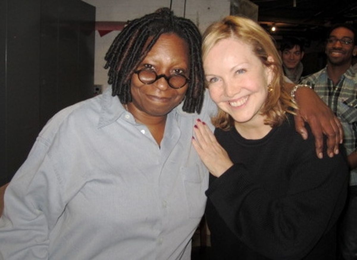 Whoopi Goldberg and Susan Stroman at 