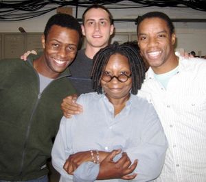 Josh Breckenridge, Paul Masse, Whoopi Goldberg and Rodney Hicks Photo