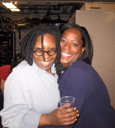 Whoopi Goldberg and Robin S. Walker Photo
