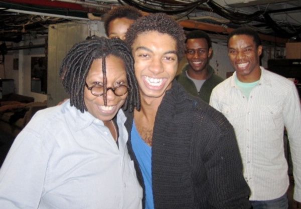 Whoopi Goldberg and Christian Dante White Photo