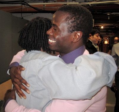 Whoopi Goldberg and James T. Lane Photo