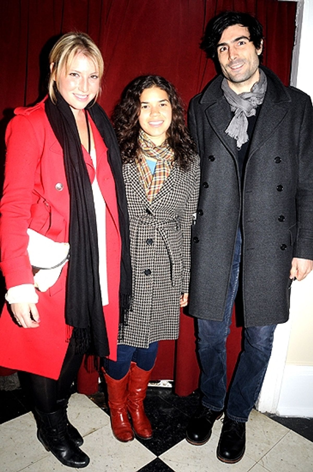 Ari Graynor, America Farrera & Louis Cancelmi at 