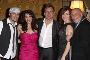 Matt Cusson, Leslie Margherita, producer Chris Isaacson, Laura Dickinson and Music Di Photo