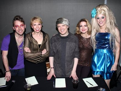 Austin Helms, Stars from "The Divine Sister" Julie Halston, Charles Busch & Alison Fr Photo