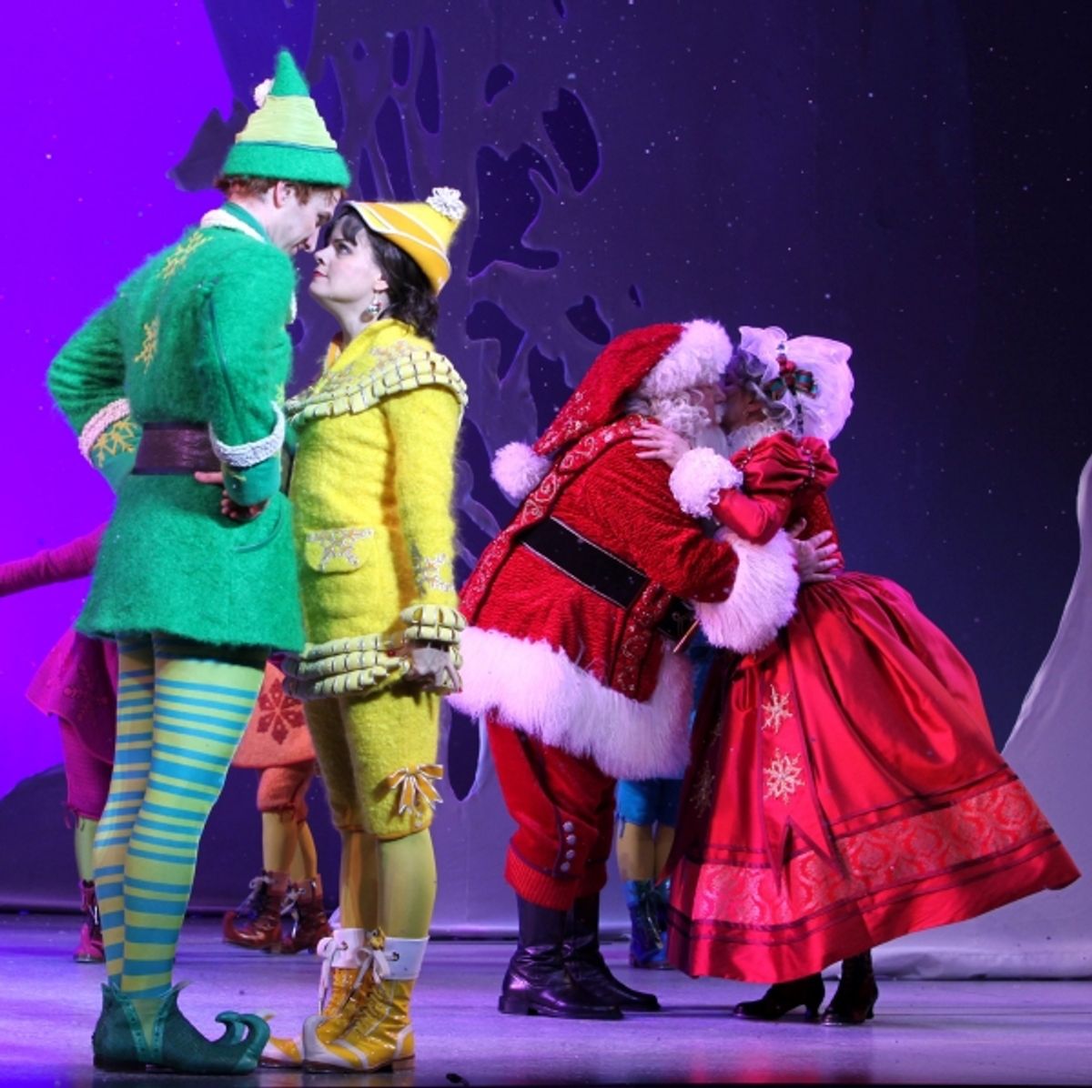 Sebastian Arcelus & Amy Spanger & George Wendt & Nancy Johnston at 