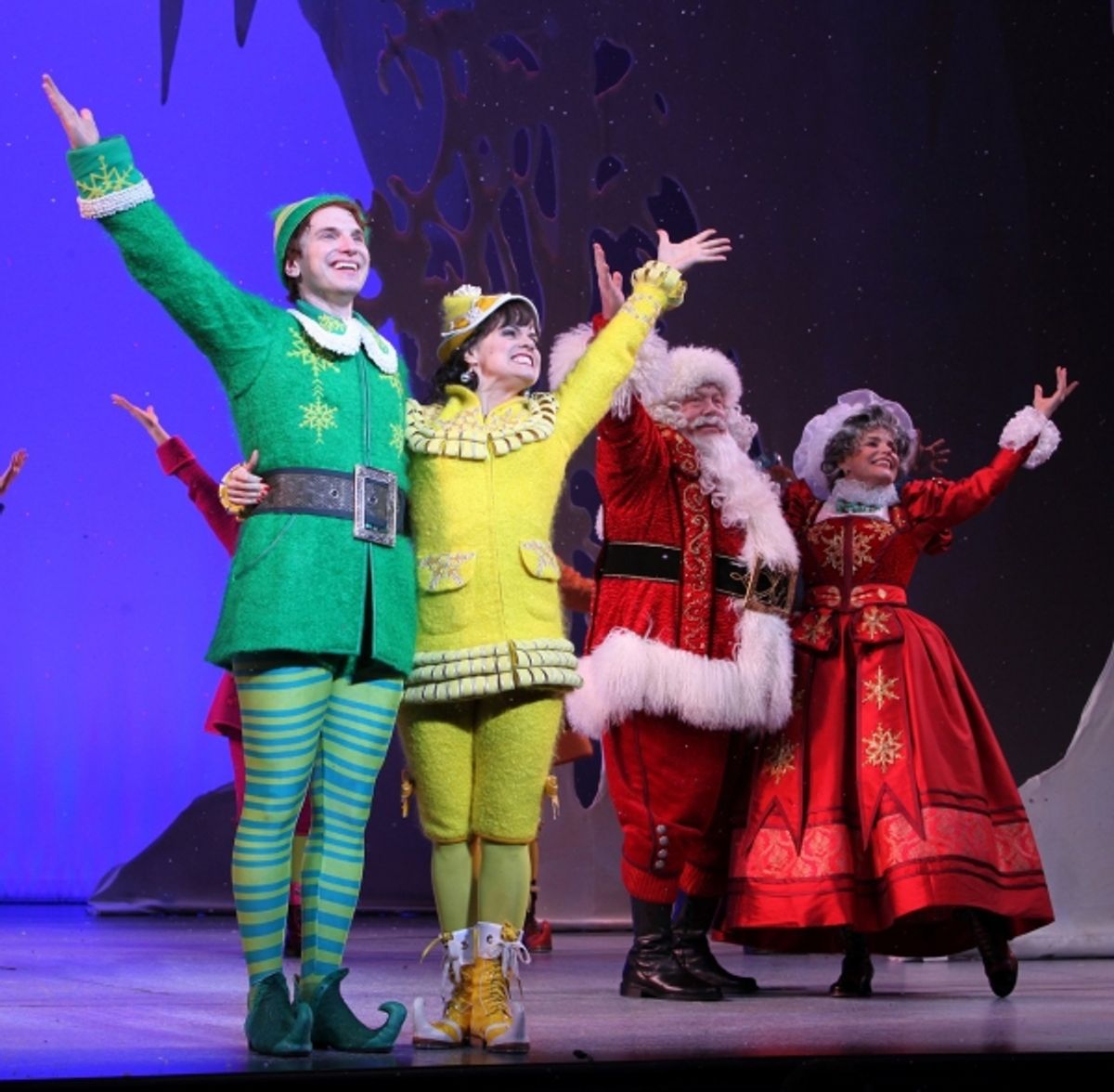 Sebastian Arcelus & Amy Spanger & George Wendt & Nancy Johnston at 