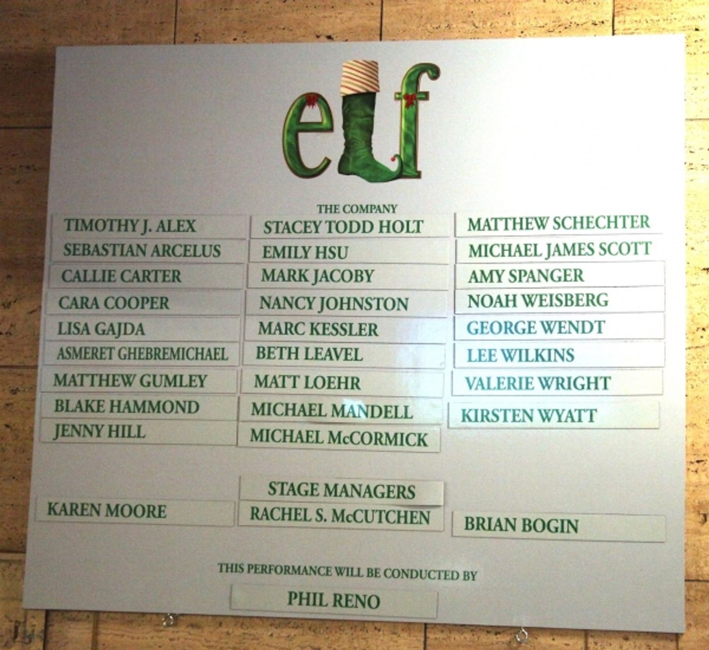 Photo Coverage: ELF on Broadway Opening Night Curtain Call  Image