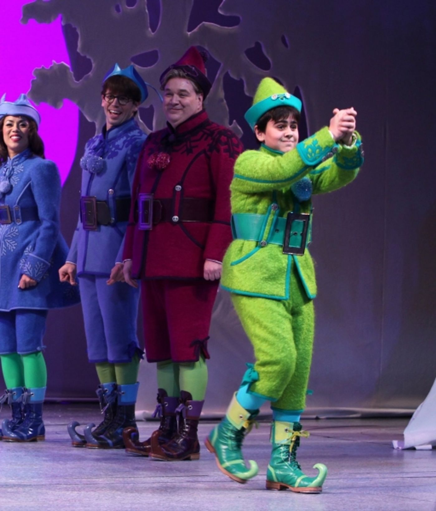 Photo Coverage: ELF on Broadway Opening Night Curtain Call  Image