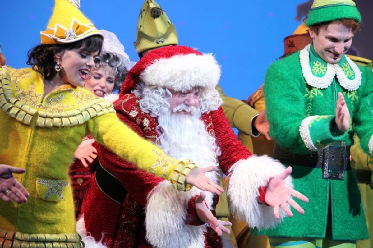 Amy Spanger & George Wendt & Sebastian Arcelus at 