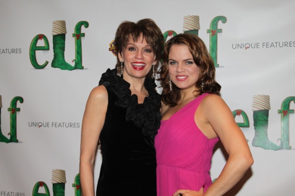 Beth Leavel and Amy Spanger at 
