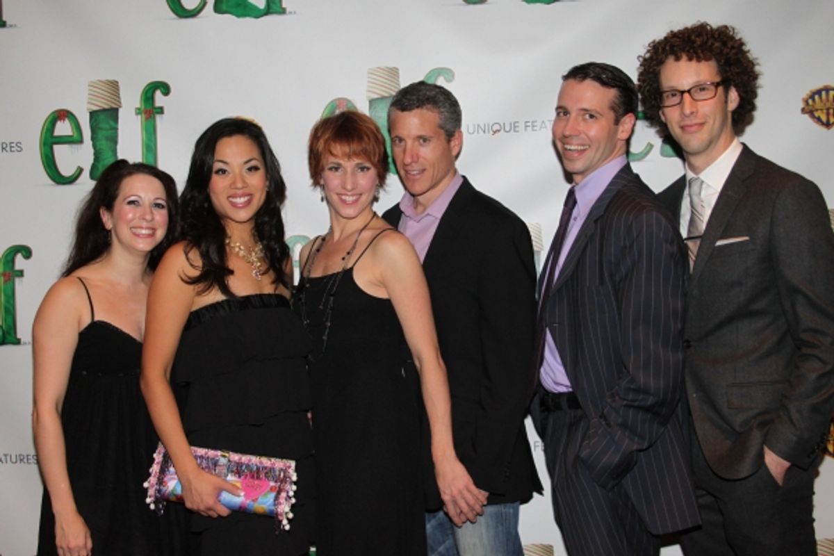 Kirsten Wyatt, Emily Hsu, Lisa Gajda, Guest, Matt Loehr and Noah Weisberg at 