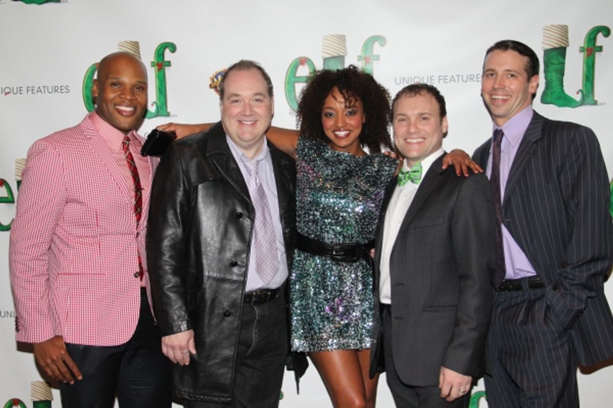 Michael James Scott, Blake Hammond, Asmeret Ghebremichael, Lee Wilkins and Matt Loehr at 