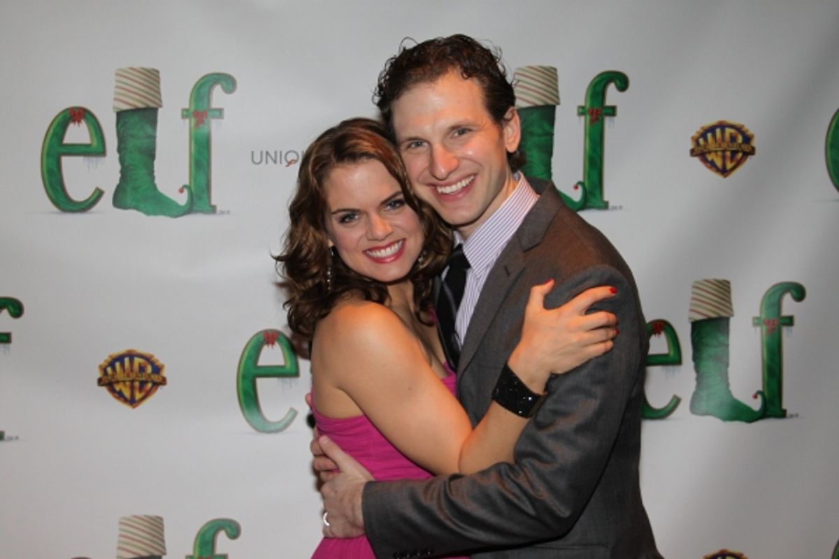 Amy Spanger and Sebastian Arcelus at 