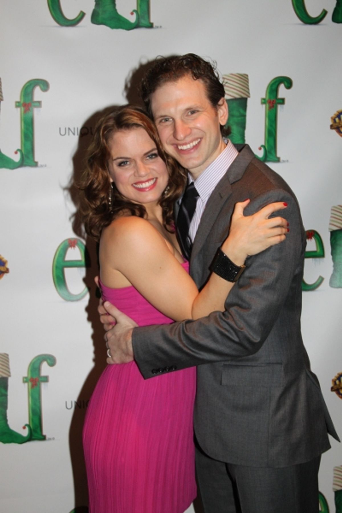 Amy Spanger and Sebastian Arcelus at 