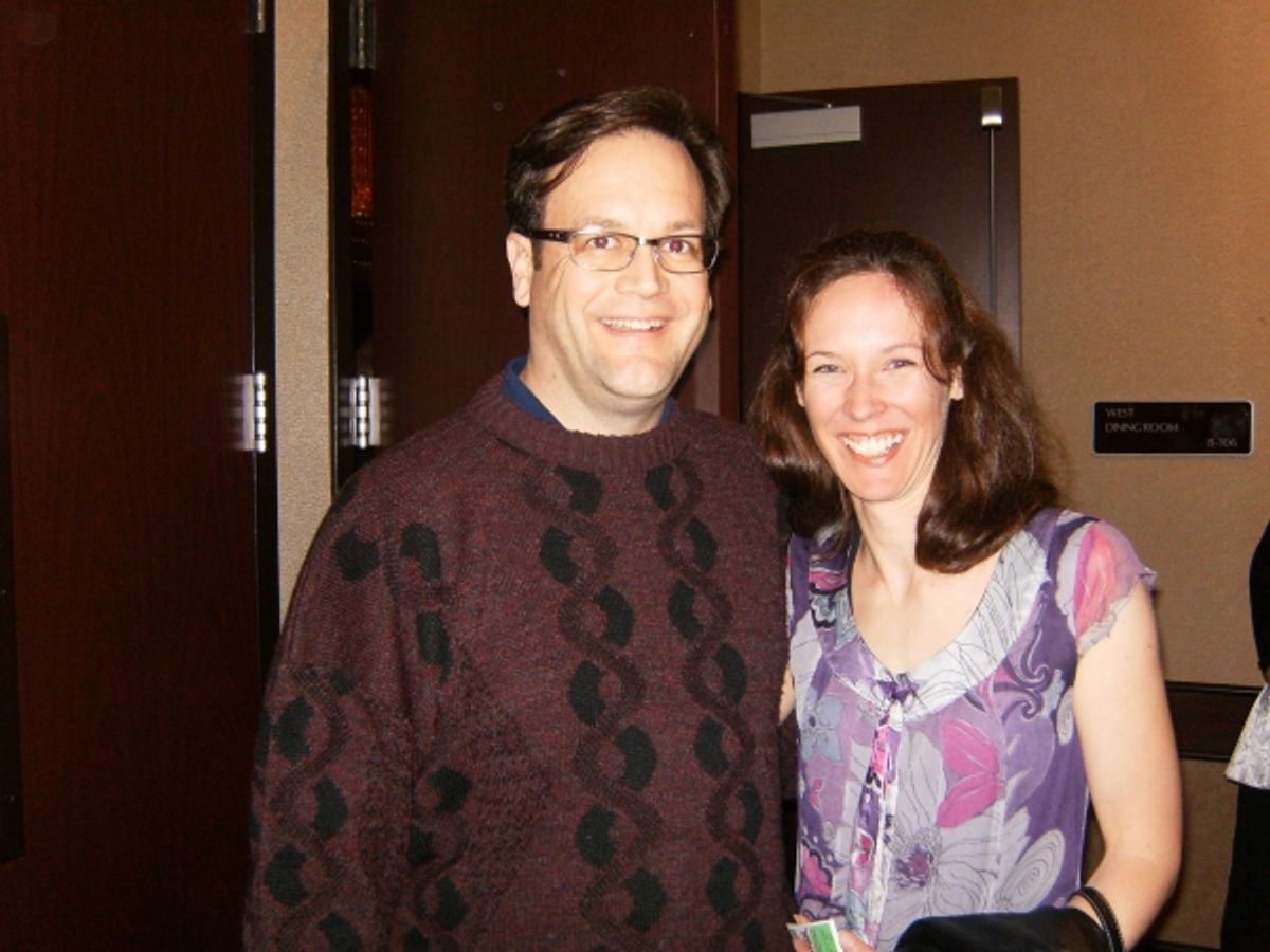 Chuck Gessert and Linda Fortunato at 