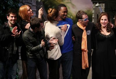 Elijah Wood, Alicia Witt, Diane Neal, Anthony Mackie, Sam Rockwell, Kathy Najimy Photo