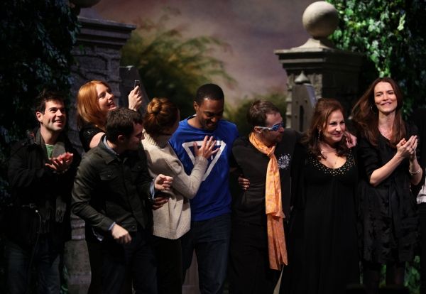 Elijah Wood, Alicia Witt, Diane Neal, Anthony Mackie, Sam Rockwell, Kathy Najimy & Sa Photo