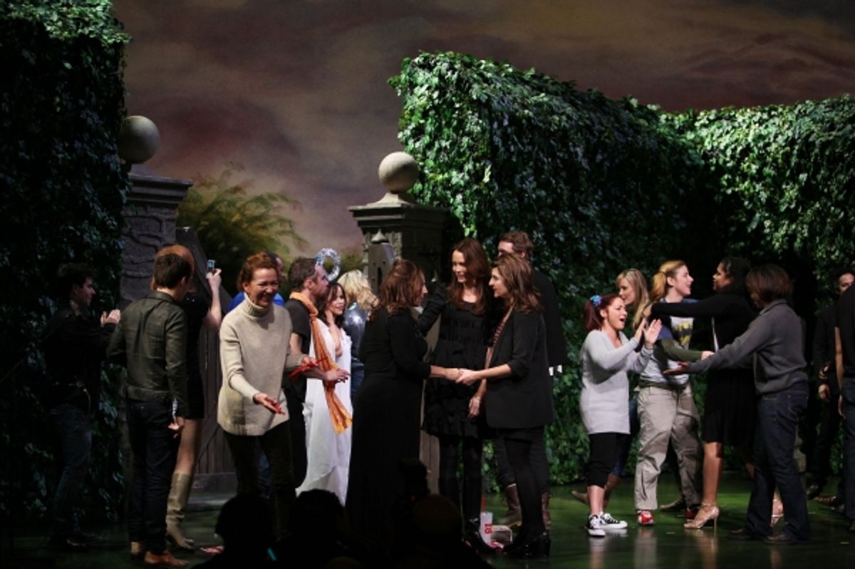 Ensemble cast including Elijah Wood, Julie White, Sam Rockwell, Rosie Perez, Kathy Najimy, Saffron Burrows, Nia Vardalos, Gloria Estefan, Leslie Bibb  at 