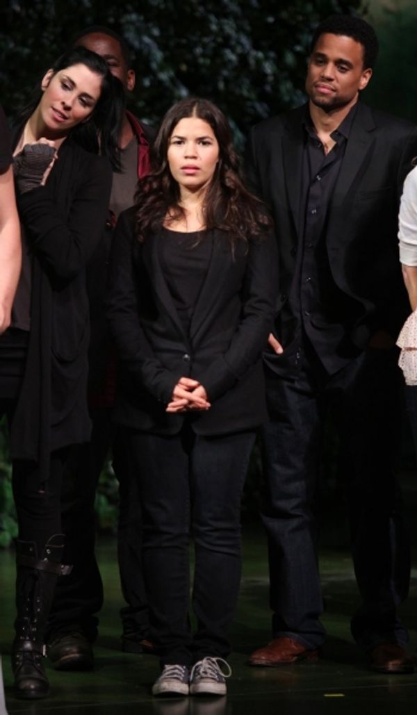 Sarah Silverman & America Ferrera & Michael Ealy  Photo