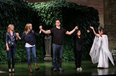 Elizabeth Banks, Leslie Bibb, Cheyenne Jackson, America Ferrera & Rosie Perez  Photo