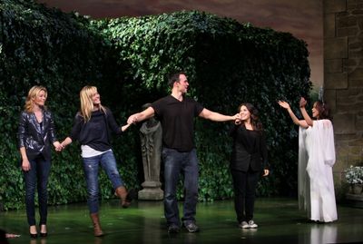 Elizabeth Banks, Leslie Bibb, Cheyenne Jackson, America Ferrera & Rosie Perez  Photo