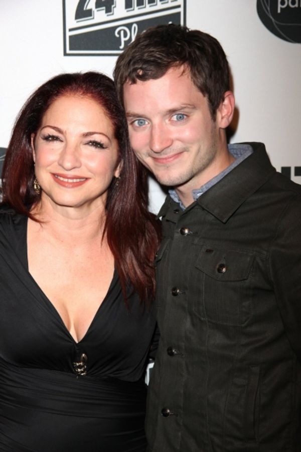 Gloria Estefan & Elijah Wood Photo