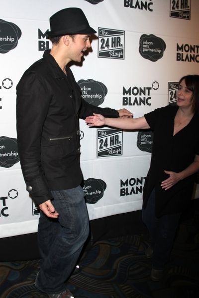 Cheyenne Jackson & Rachel Dratch Photo