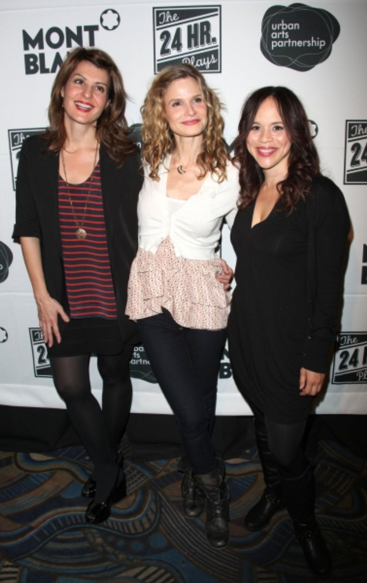 Nia Vardalos, Kyra Sedgwick & Rosie Perez at 