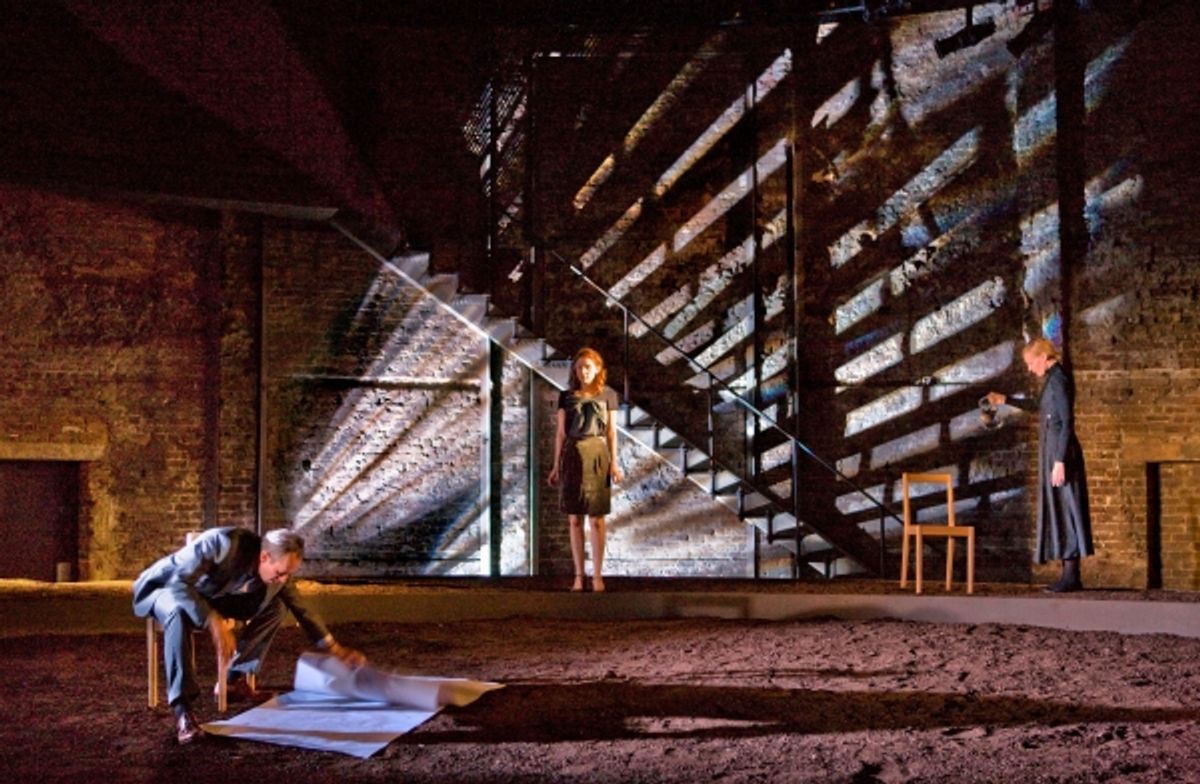 Stephen Dillane & Emma Hamilton & Anastasia Hille at 