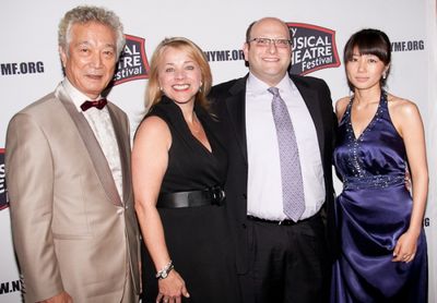 Shin Fung Yill, Sharon Fallon, Isaac Robert Hurwitz, and Yoon Ji Kim  Photo