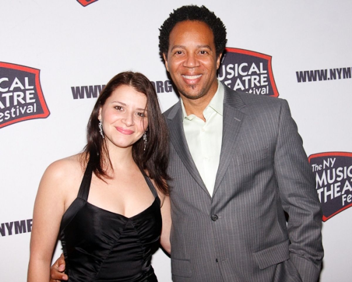 Rachel Stern and Bobby Daye at NYMF Honors Rivera, Weisslers and 2010 NYMF Winners