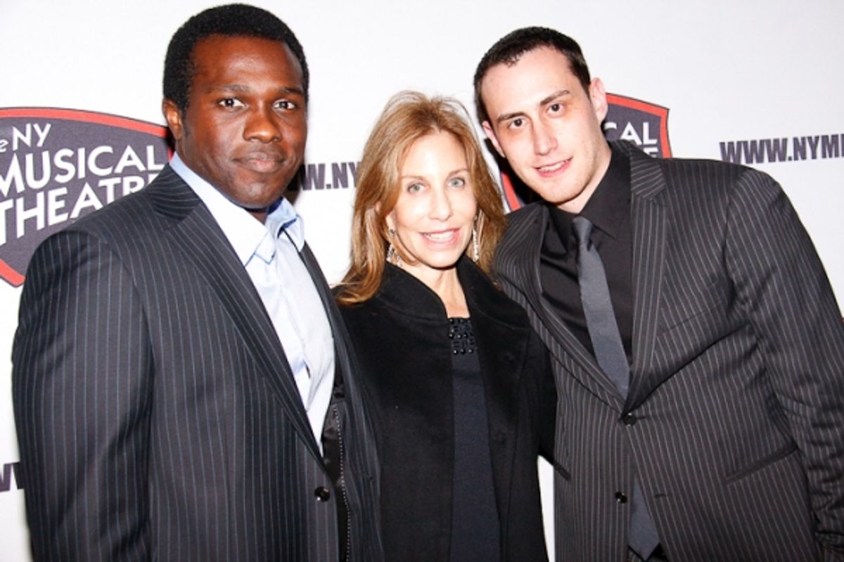 Joshua Henry, Jacki Florin, and Paul Masse at 