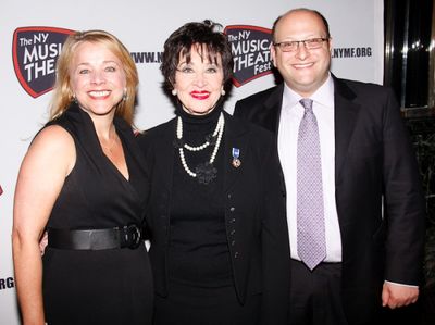 Sharon Fallon, Chita Rivera, and Isaac Robert Hurwitz  Photo