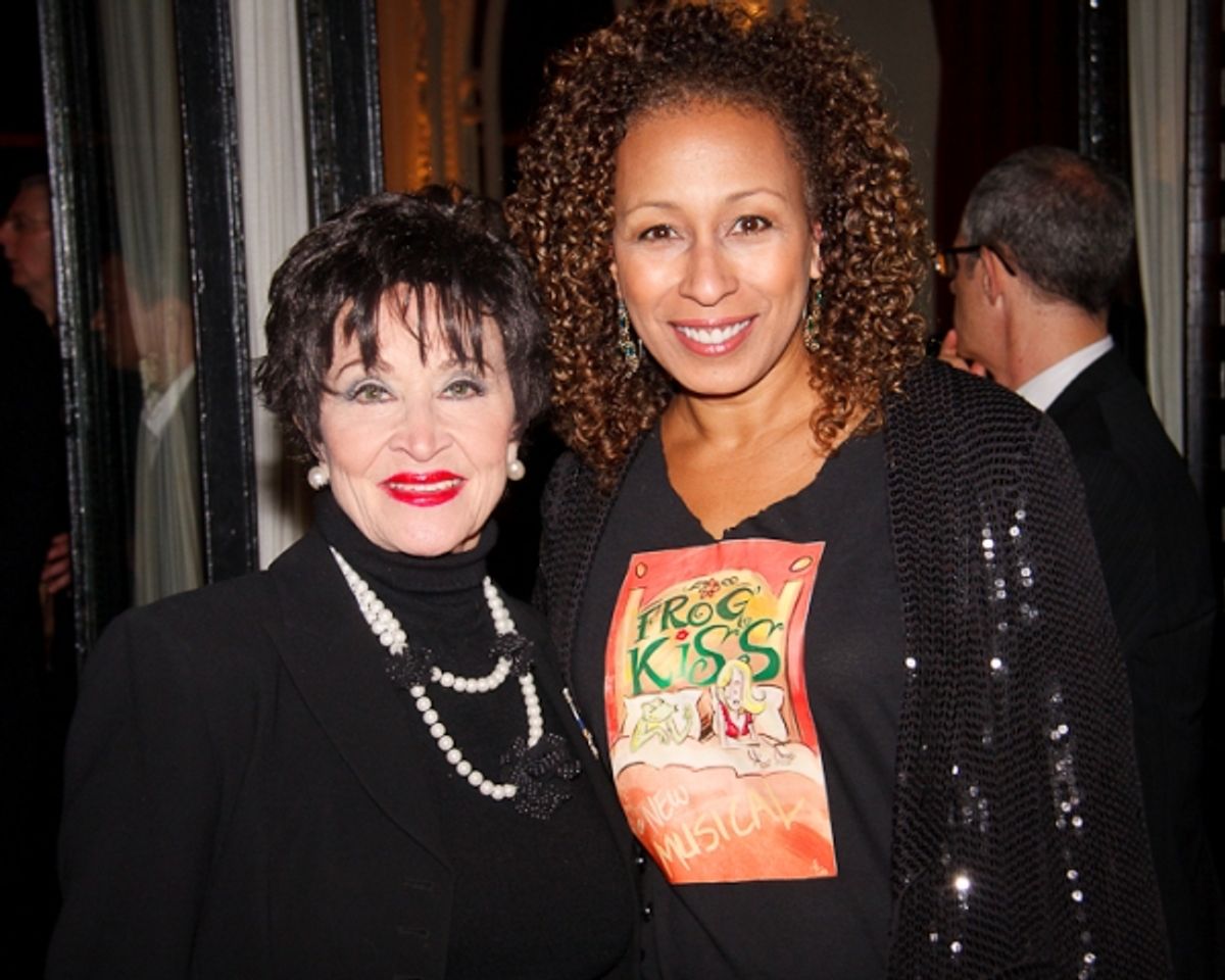 Chita Rivera and Tamara Tunie at NYMF Honors Rivera, Weisslers and 2010 NYMF Winners