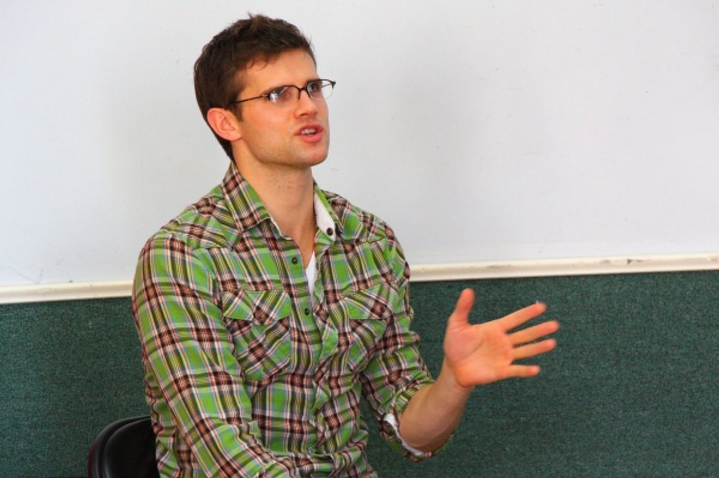 Photo Flash: Kyle Dean Massey Mentors at BAA  Image