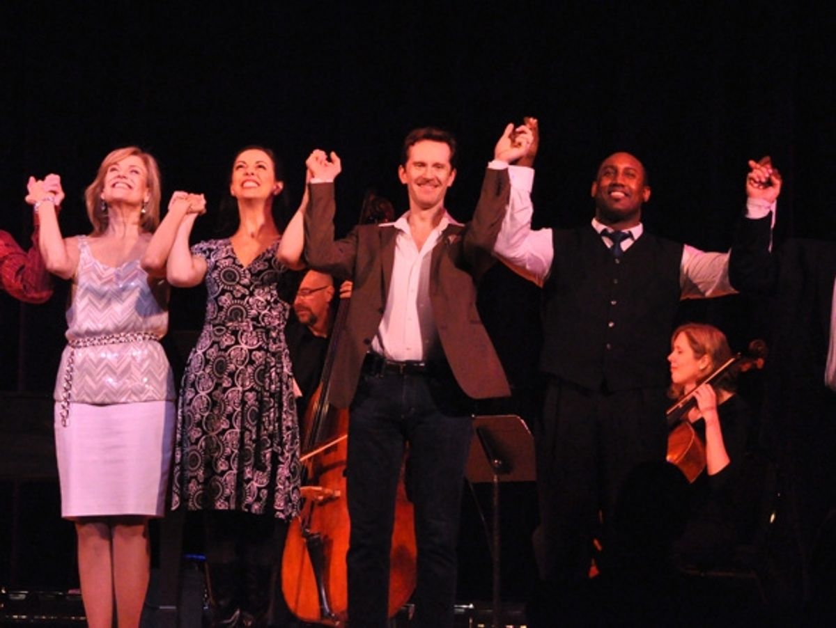 Karen Mason, Stephanie J. Block, Jeffry Denman, Quentin Earl Darrington at 