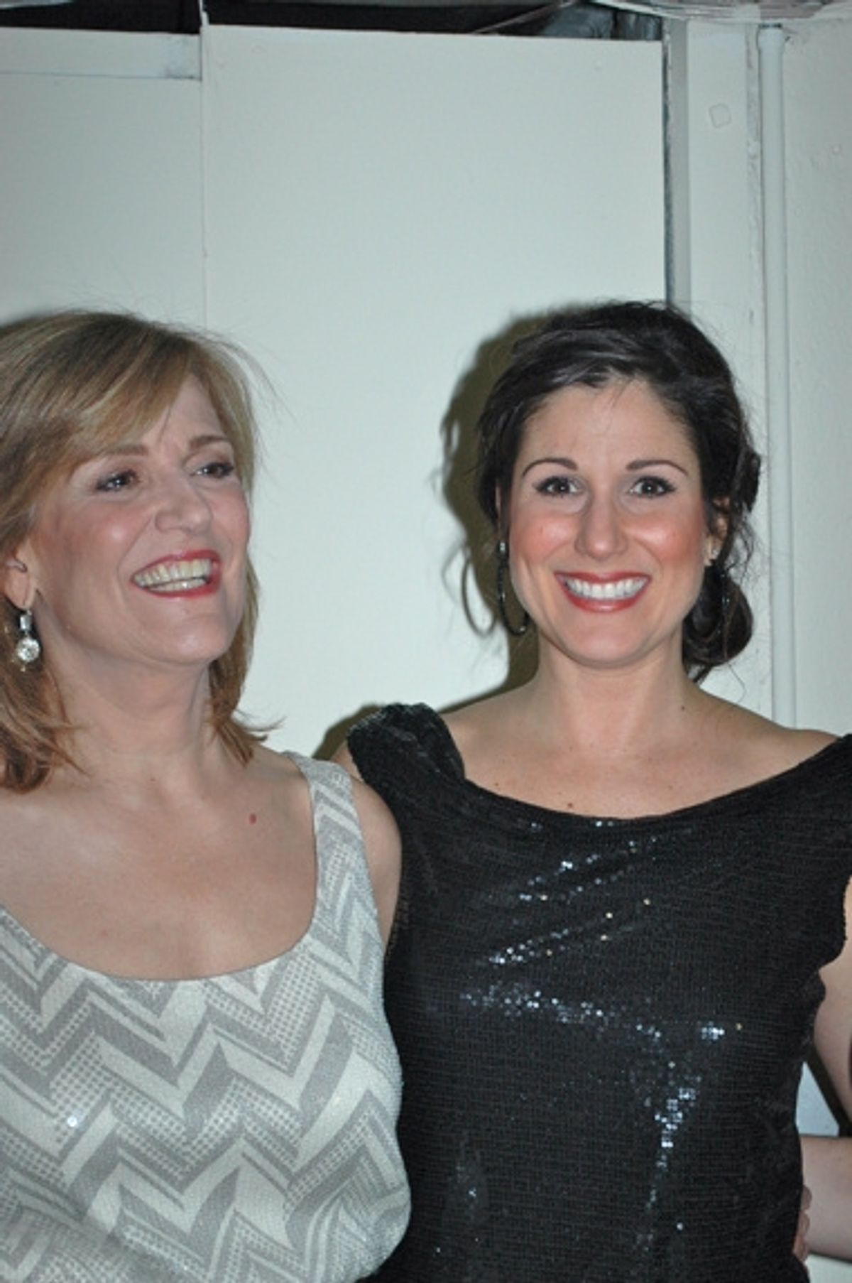 Karen Mason and Stephanie J. Block at 